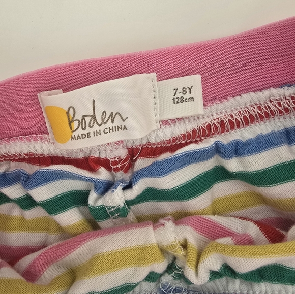 Boden Girls Striped Ruffle Skirt, Size 7-8 Years - Picture 4 of 5